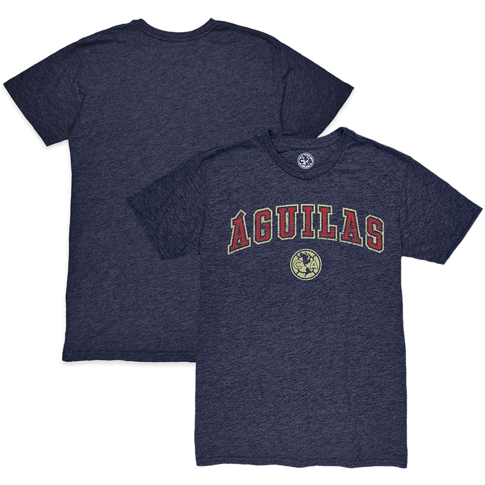 Compra camiseta club américa 1863fc wordmark twisted tri-blend slub – azul marino jaspeado – Jerseys y Camisetas de la Liga MX