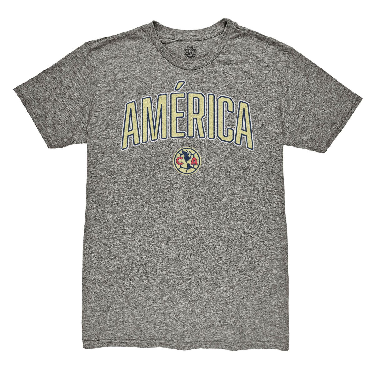 Compra camiseta club américa 1863fc wordmark vintage tri-blend – gris jaspeado – Jerseys y Camisetas de la Liga MX