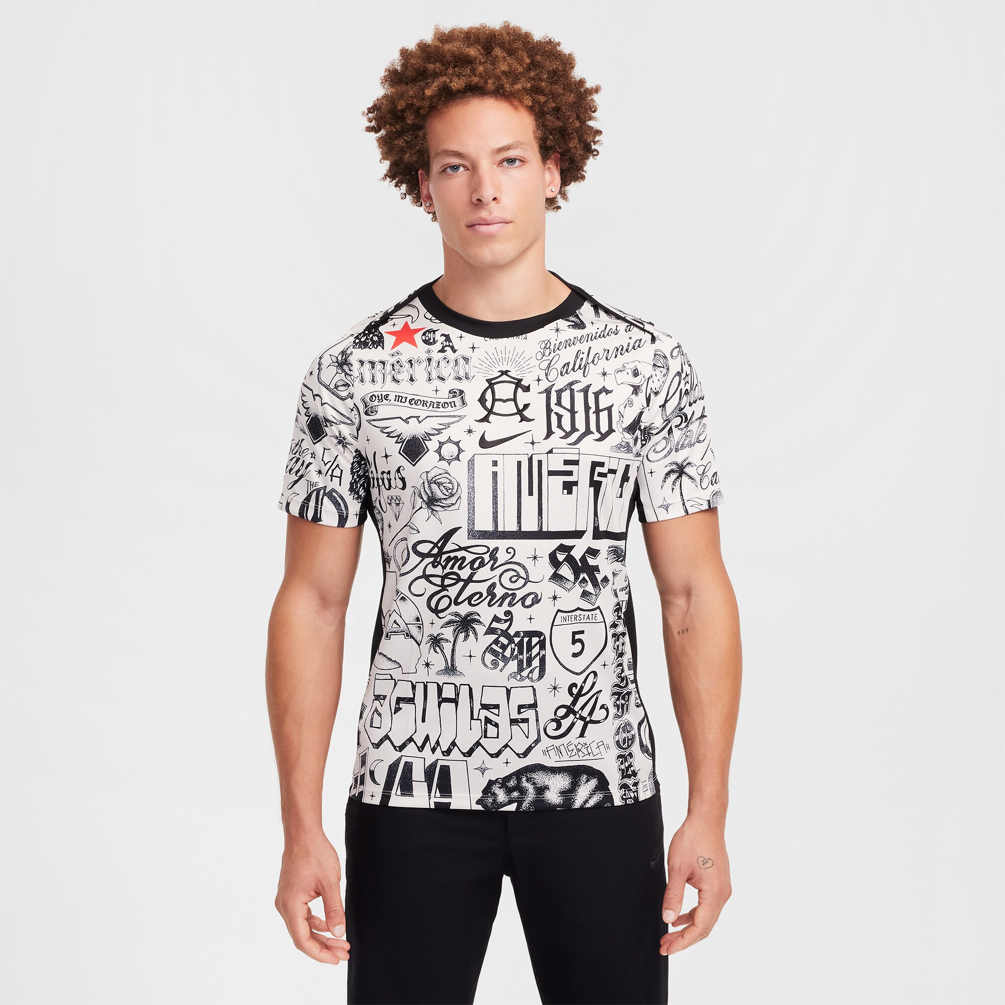 Compra camiseta club américa nike ca x ca academy pro pre-match de alto rendimiento 202425 – crema – Jerseys y Camisetas de la Liga MX
