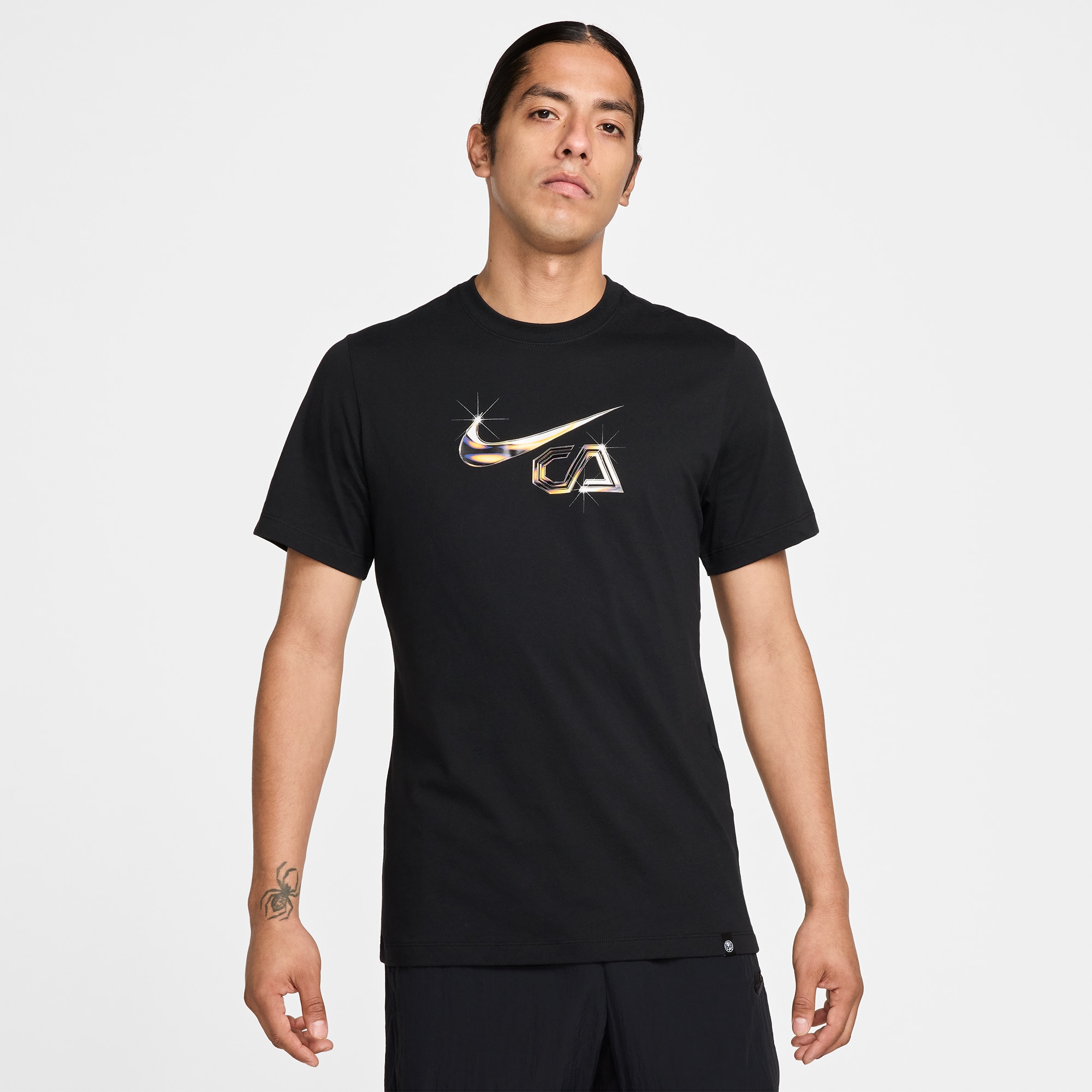 Compra camiseta club américa nike ca x ca swoosh – negra – Jerseys y Camisetas de la Liga MX