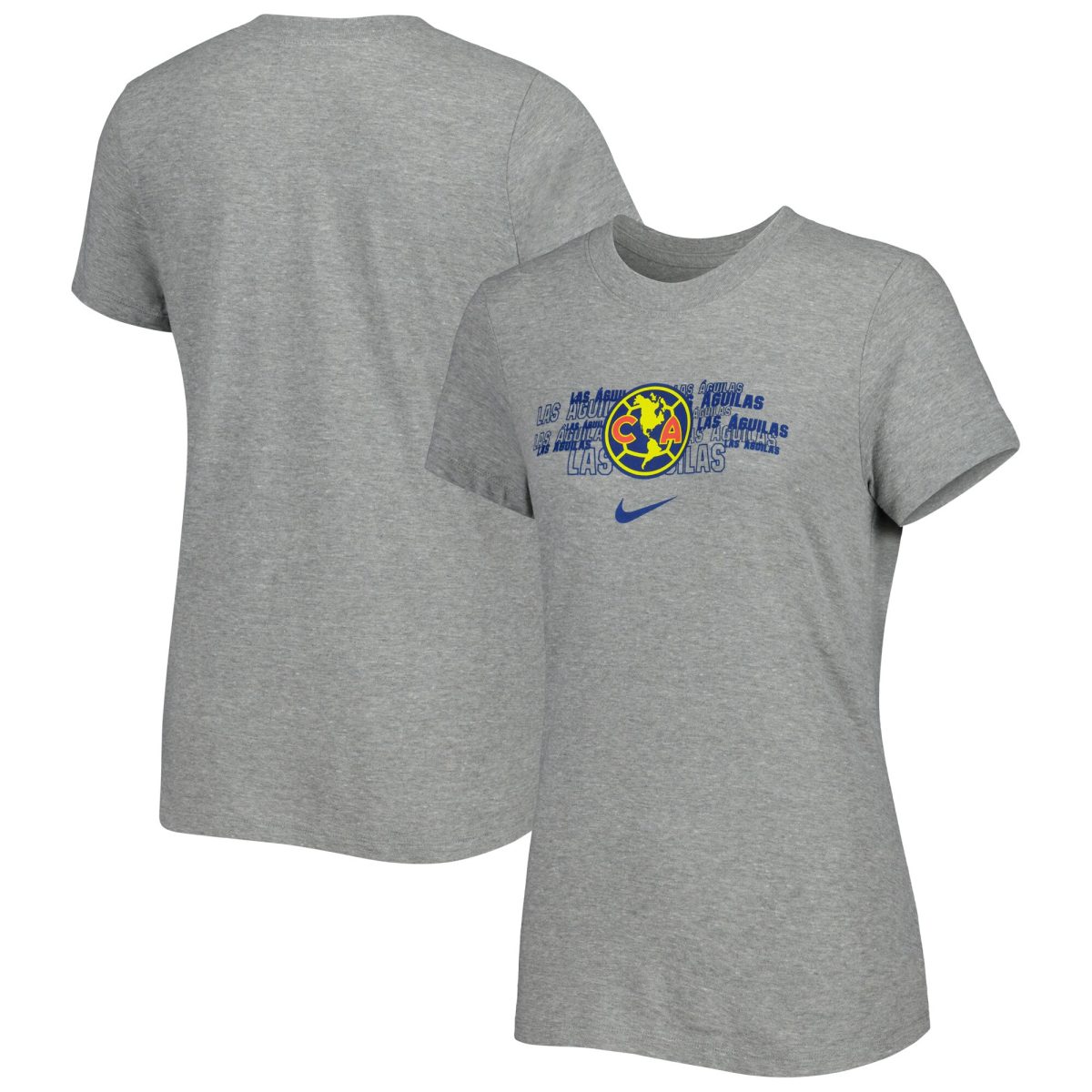 Compra camiseta club américa nike femenina varsity space-dye – gris – Jerseys y Camisetas de la Liga MX