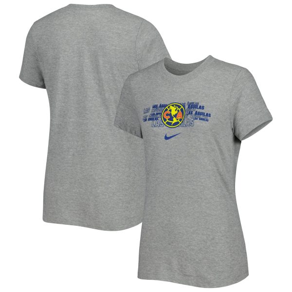 Compra camiseta club américa nike femenina varsity space-dye – gris – Jerseys y Camisetas de la Liga MX