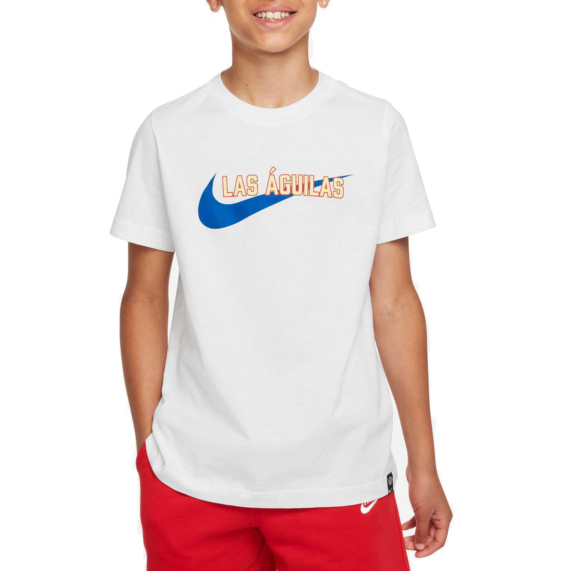Compra camiseta club américa nike juvenil swoosh – blanca – Jerseys y Camisetas de la Liga MX