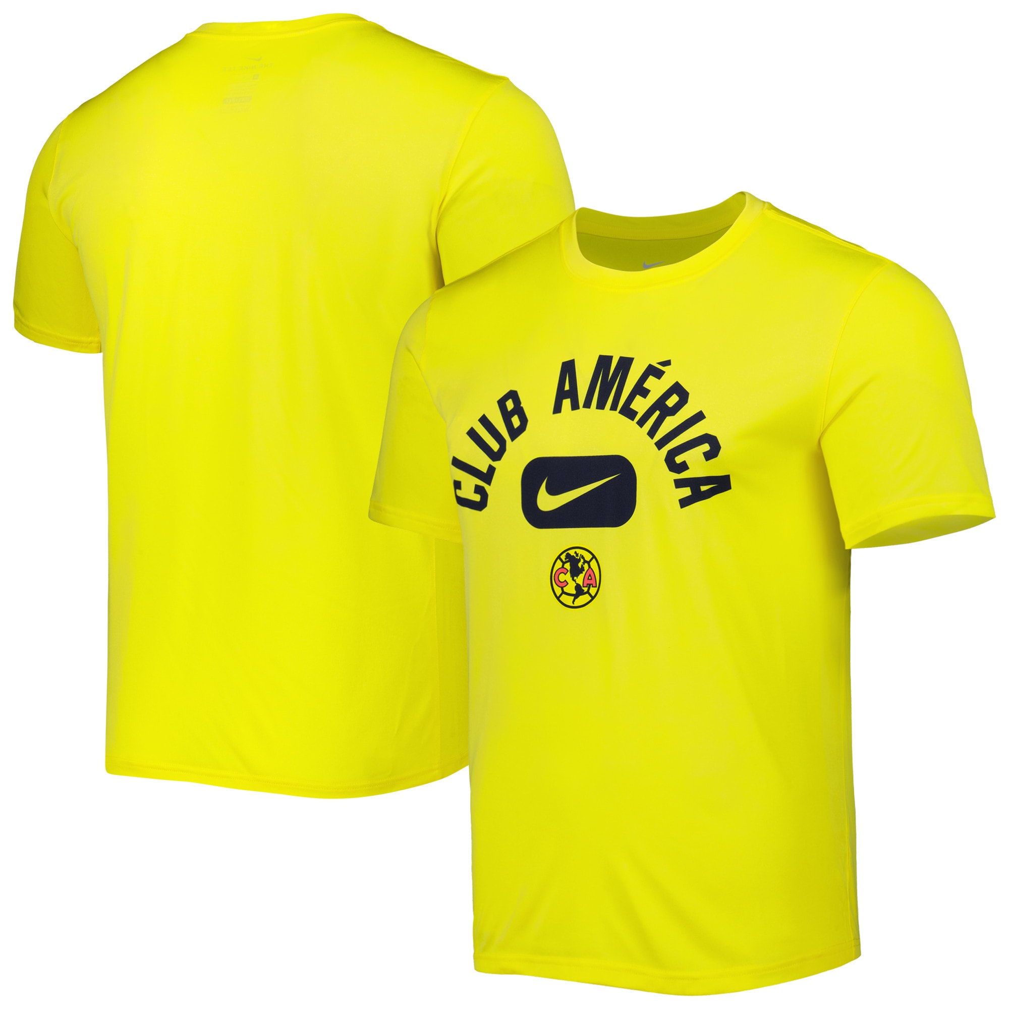 Compra camiseta club américa nike lockup legend de alto rendimiento – amarilla – Jerseys y Camisetas de la Liga MX
