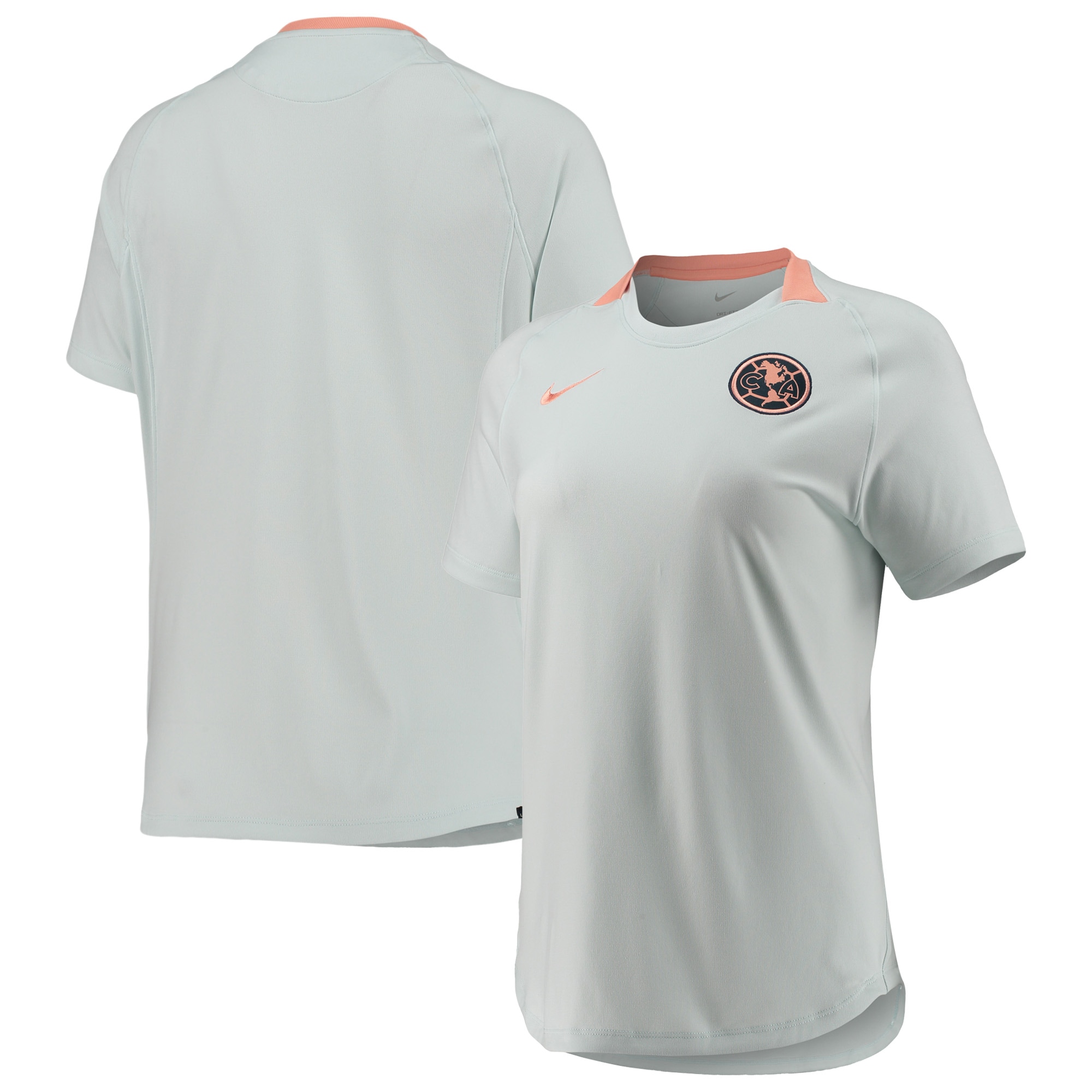 Compra camiseta club américa nike performance training femenina 202122 – menta – Jerseys y Camisetas de la Liga MX