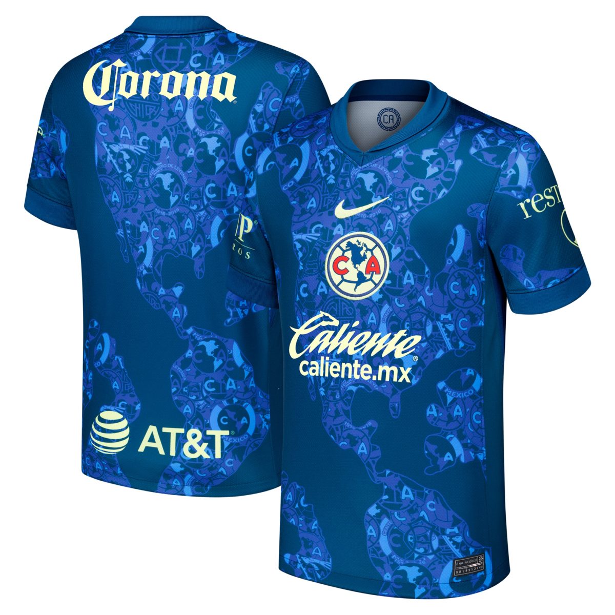 Compra camiseta club américa nike réplica visitante 202425 – azul – Jerseys y Camisetas de la Liga MX