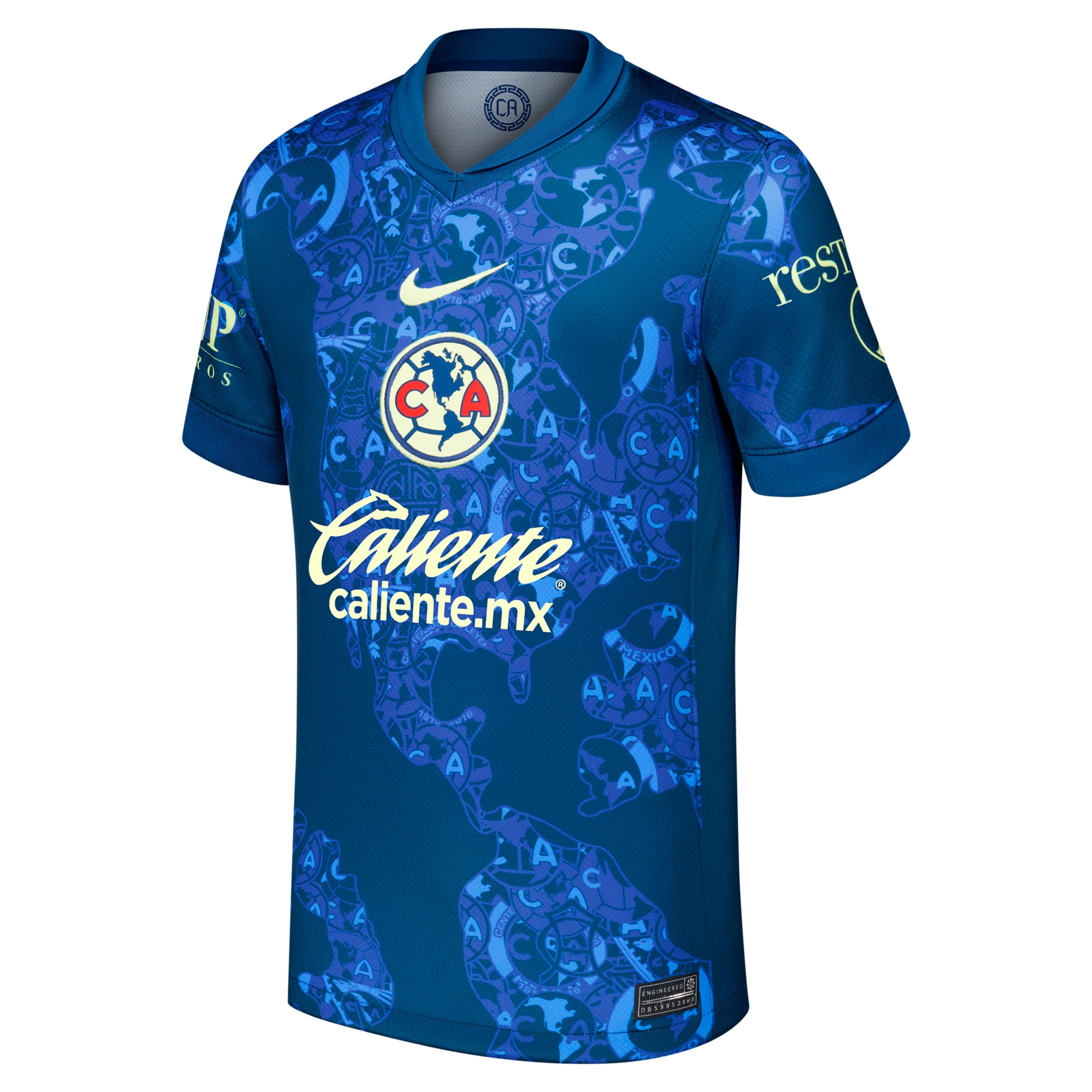 Compra camiseta club américa nike réplica visitante 202425 – azul – Jerseys y Camisetas de la Liga MX