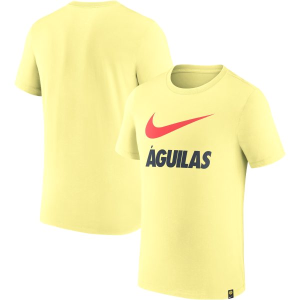 Compra camiseta club américa nike swoosh logo – amarilla – Jerseys y Camisetas de la Liga MX
