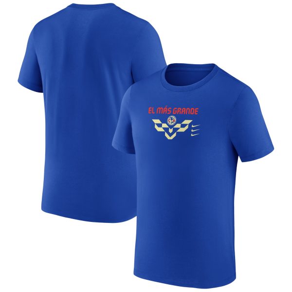 Compra camiseta club américa nike verbiage – azul – Jerseys y Camisetas de la Liga MX