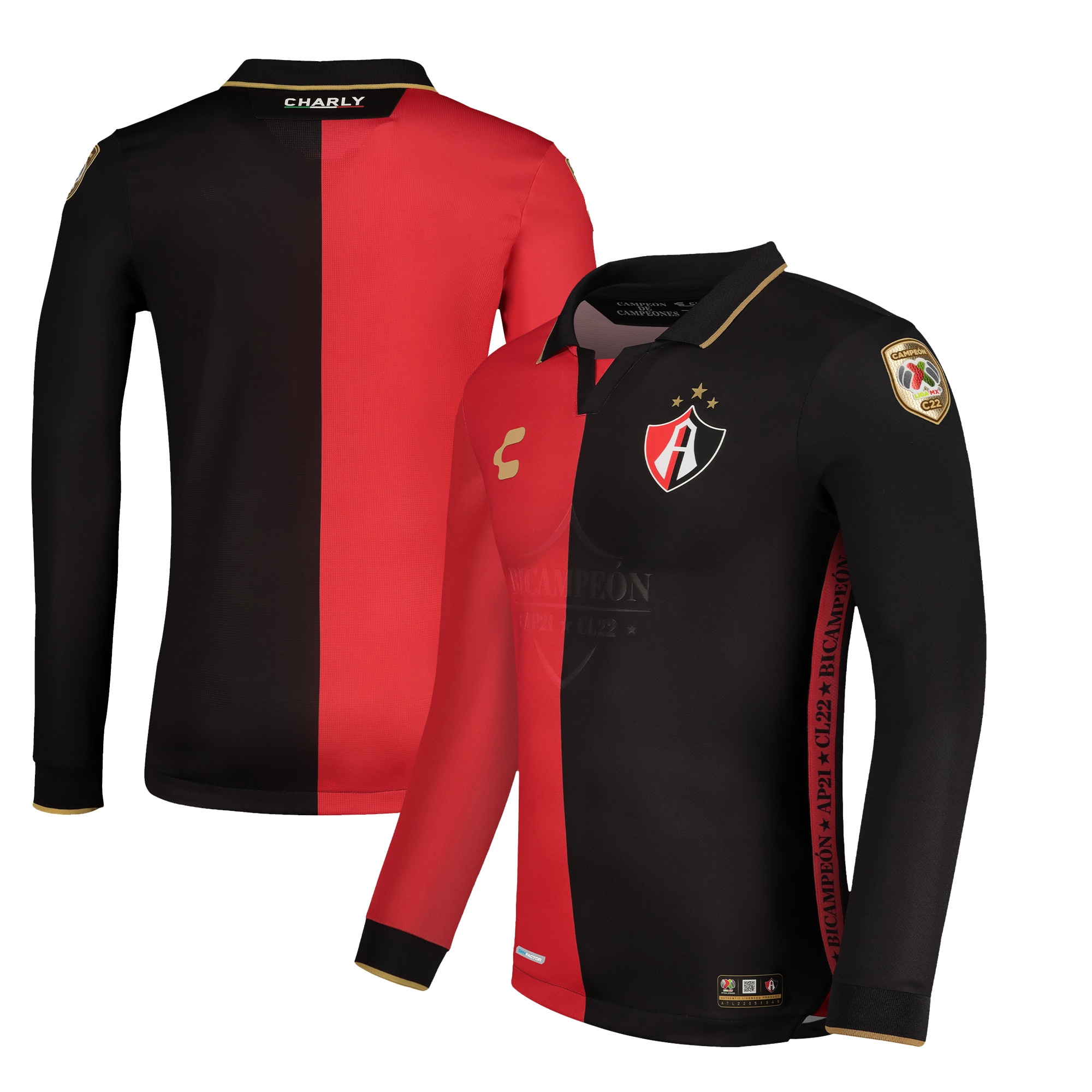 Compra camiseta club atlas charly conmemorativa de manga larga 202223 – roja – Jerseys y Camisetas de la Liga MX