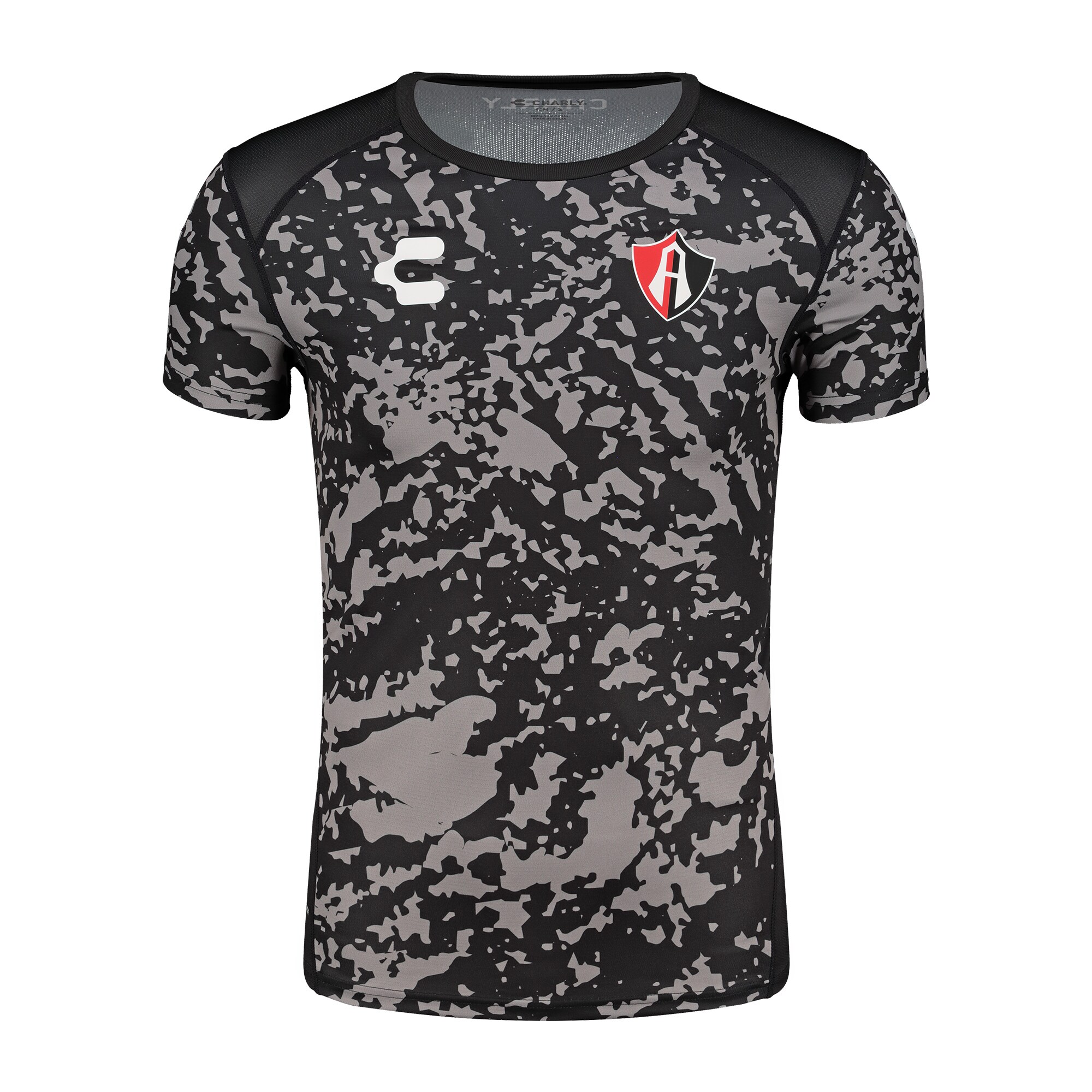 Compra camiseta club atlas charly dry factor de alto rendimiento para entrenamiento 202425 – negra – Jerseys y Camisetas de la Liga MX