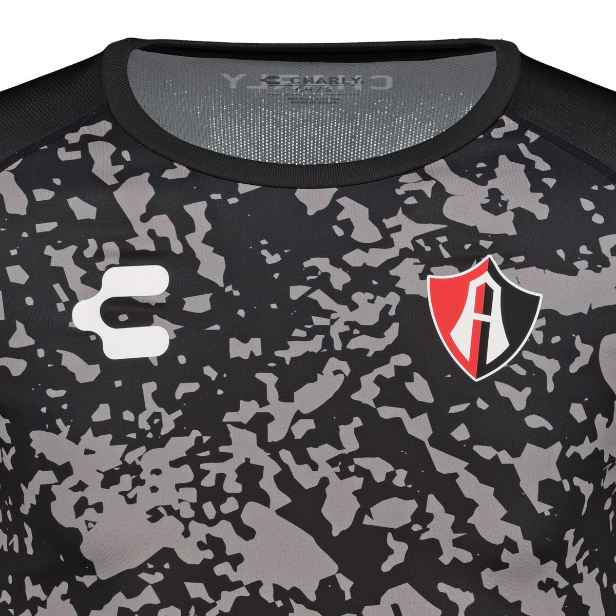 Compra camiseta club atlas charly dry factor de alto rendimiento para entrenamiento 202425 – negra – Jerseys y Camisetas de la Liga MX
