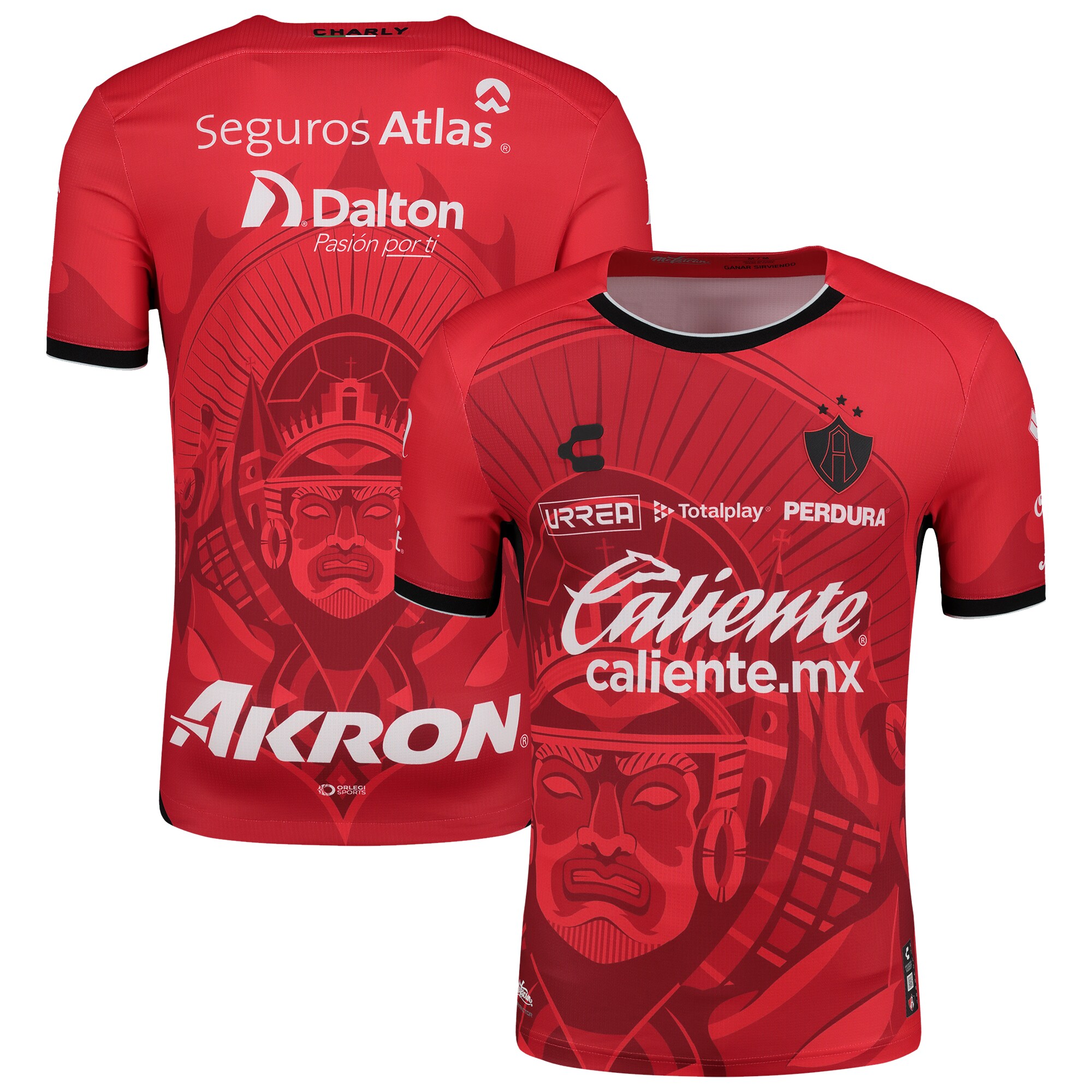 Compra camiseta club atlas charly equipación auténtica tercera 202425 para hombre adulto – roja – Jerseys y Camisetas de la Liga MX